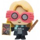 Figura de goma Luna Lovegood con gafas espirales y varita