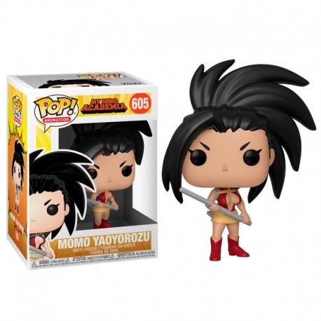 Figura Funko Pop de Yaoyorozu de My Hero Academia em vinil