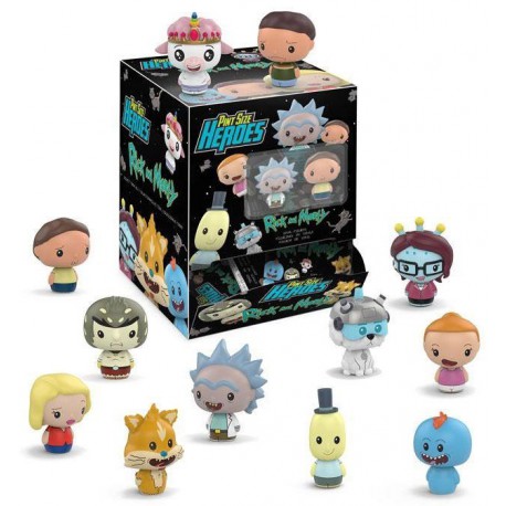 Figura sorpresa Funko Rick y Morty Pint Size Heroes