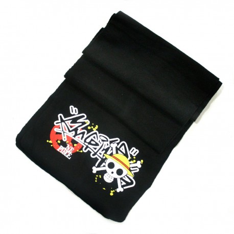 Foulard noir d'Une seule Pièce