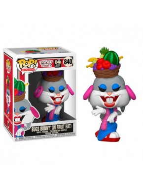 Figura Funko Pop do Pernalonga com chapéu de frutas, Looney Tunes