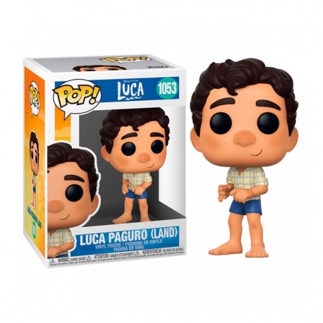 Funko Pop de Luca Paguro en forma humana de Disney