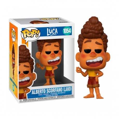 Figura Funko Pop de Alberto Scorfano en tierra firme
