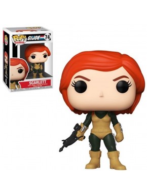 Funko Pop Scarlett de GI JOE em vinil, figura de 9 cm