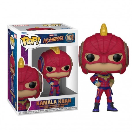 Figura Funko Pop Ms. Marvel Kamala Khan de 9 cm en vinilo