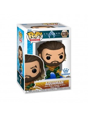 Funko Pop de Aquaman con tridente dorado