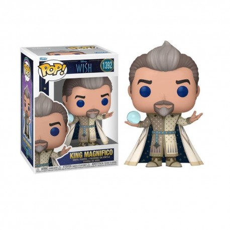 Funko Pop Rey Magnifico de Disney Wish en vinilo