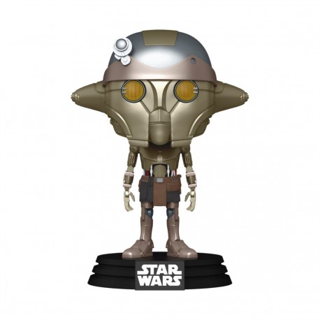 Figura Funko Pop do Professor Huyang de Star Wars