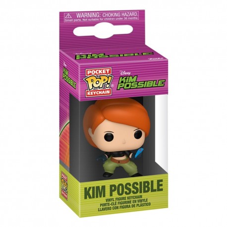 Llavero Funko Pop de Kim Possible en caja
