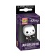 Llavero de Jack Skellington en diseño patchwork de Funko Pop