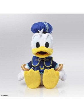 Peluche de Donald Duck de Kingdom Hearts III en bleu et jaune
