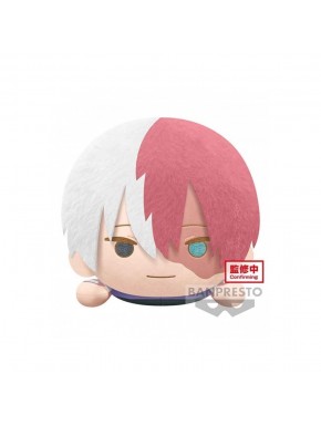 Peluche Shoto Todoroki My Hero Academia couchée Banpresto
