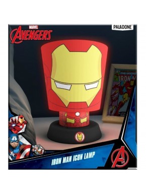 Lâmpada Paladone com tela LED do Iron Man