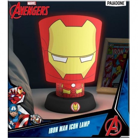 Lâmpada Paladone com tela LED do Iron Man