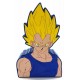 altavoz bluetooth Vegeta Dragon Ball Z diseño amarillo