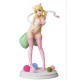 Figura de Lucy Heartfilia com orelhas de gato e motivos de flor de cerejeira