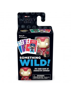 Jeu de Cartes Funko Something Wild! Marvel avec figurine Pop