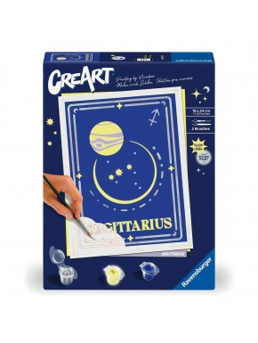 Kit de pintura por números CreArt Sagitário da Ravensburger