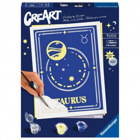 Kit de pintura por números CreArt Touro da Ravensburger