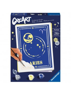 Kit de pintura por números Áries Ravensburger CreArt