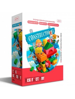 Boîte du jeu de société Constructorres pour enfants