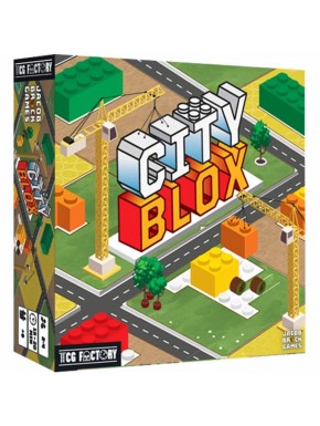 Caja del juego de mesa City Blox