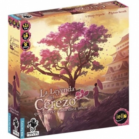 Caja del juego de mesa La Leyenda del Cerezo