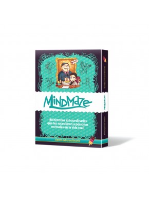 Caja y cartas del juego Mind Maze: Gente Extraordinaria