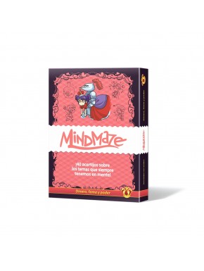 Boîte et cartes du jeu de société Mind Maze