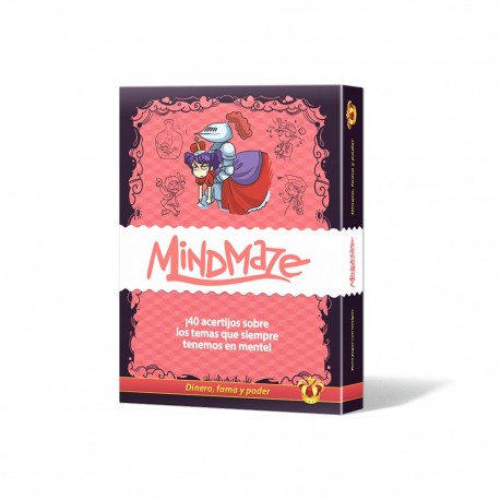 Boîte et cartes du jeu de société Mind Maze
