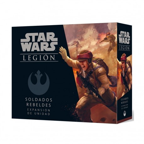 Caja de expansión Star Wars Legión Soldados Rebeldes