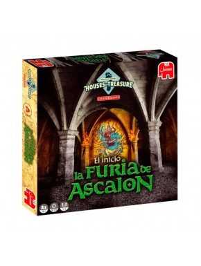 Caixa do jogo de tabuleiro Escape Quest A Fúria de Ascalon