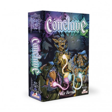 Caja del juego de mesa Conclave Reverse Games