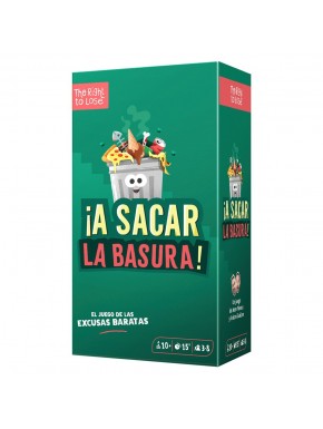 Caja y cartas del juego ¡A sacar la basura!