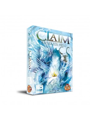 Boîte et cartes du jeu Claim Renforts Glace