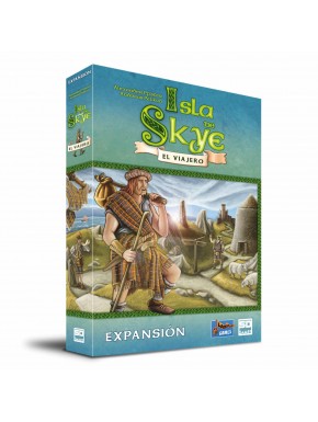 Caja de expansión Isla de Skye El Viajero para juego de mesa