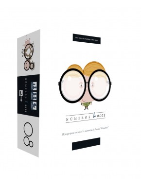 Caja del juego de mesa Números Locos