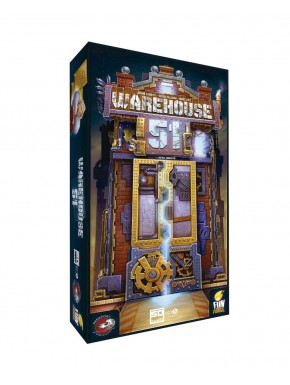 Caja del juego de mesa Warehouse 51