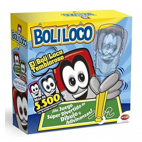 Caja del juego de mesa Boli Loco de Bizak