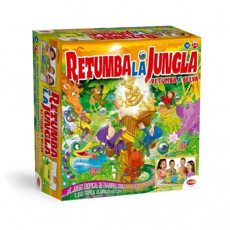 Caja del juego de mesa Retumba la Jungla