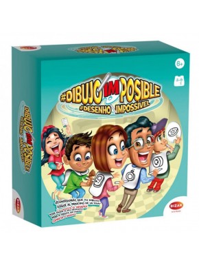 Caja del juego de mesa Dibujo Imposible de Bizak