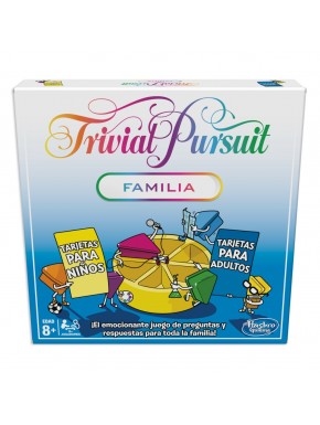 Caja y tablero del juego Trivial Pursuit Edición Familia