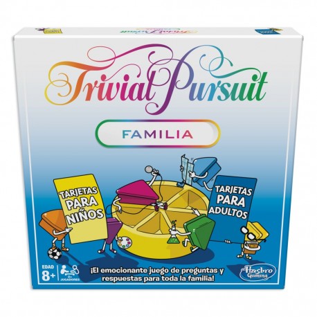 Caja y tablero del juego Trivial Pursuit Edición Familia