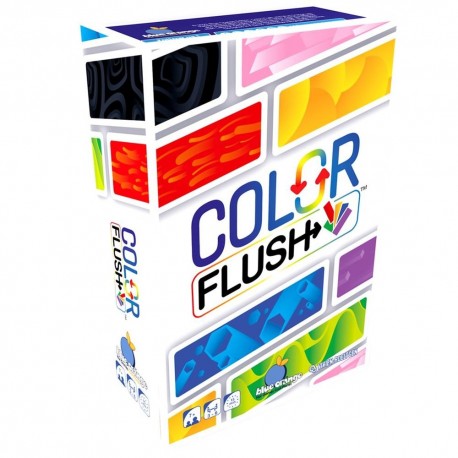 Caixa do jogo de tabuleiro Color Flush da Blue Orange
