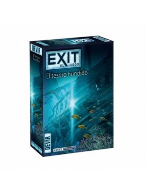 Caja del juego de mesa Devir Exit 7 - El Tesoro Hundido