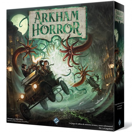 Boîte du jeu de société Arkham Horror 3ème Édition