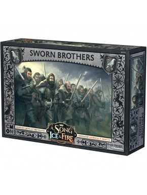 Caja del juego de mesa con miniaturas de la Guardia de la Noche