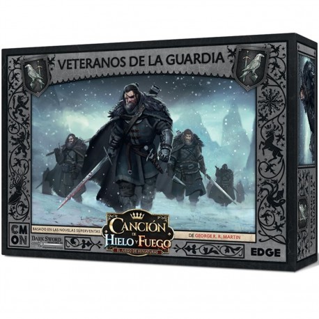 Caja del juego de miniaturas Veteranos de la Guardia