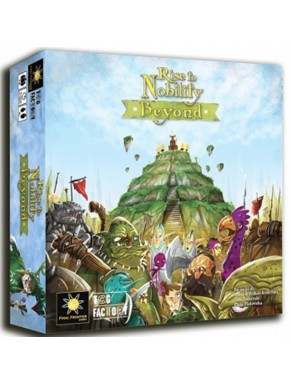 Caixa e componentes da expansão Rise to Nobility: Beyond