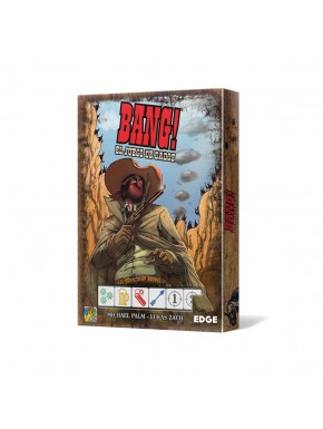 Caixa e componentes de Bang! O Jogo de Dados